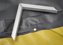 Load image into Gallery viewer, Spill Bully L-Bracket Secondary Containment Size: 12'x50'x12" Capacity 4488 Gal