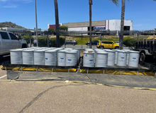 Load image into Gallery viewer, Spill Bully L-Bracket Secondary Containment Size: 12'x50'x12" Capacity 4488 Gal