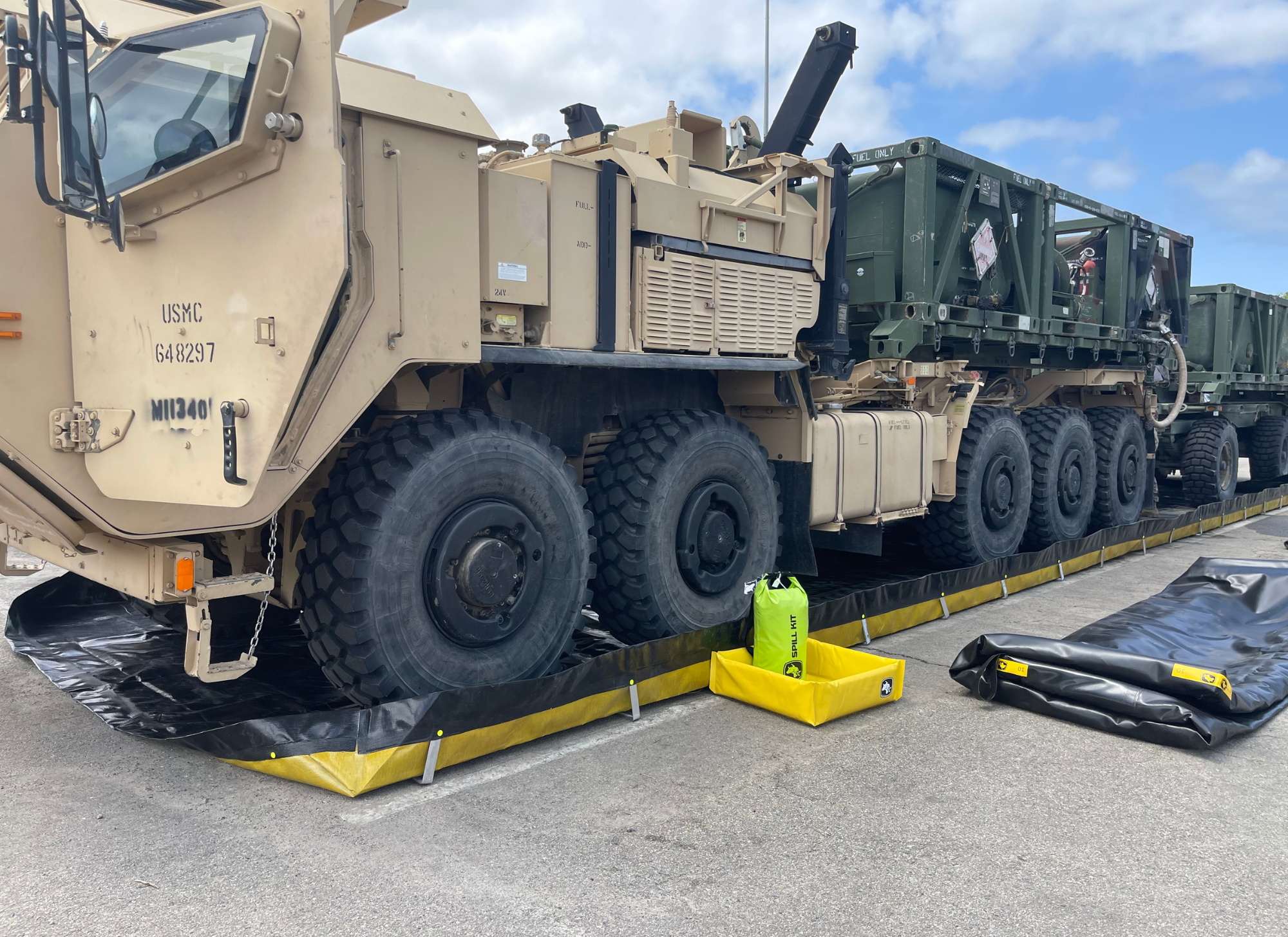 Spill Bully L-Bracket Secondary Containment Size: 12'x12'x12