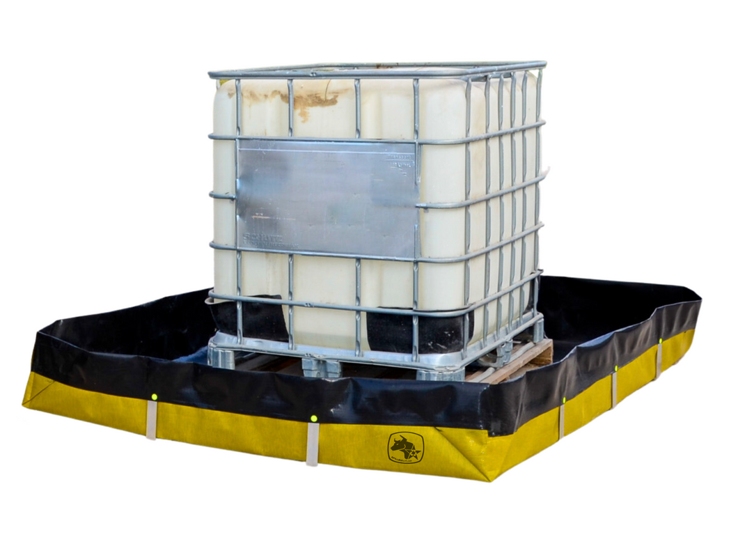 Spill Bully L-Bracket Secondary Containment Size: 12'x16'x12