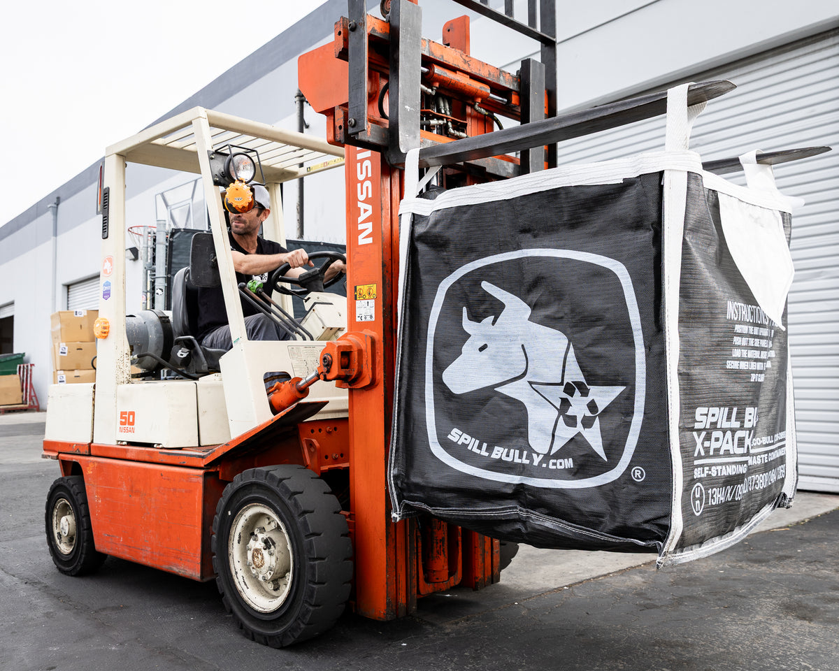 UN Rated Spill Bully Cubic Yard X-Pack (50) Units Pallet