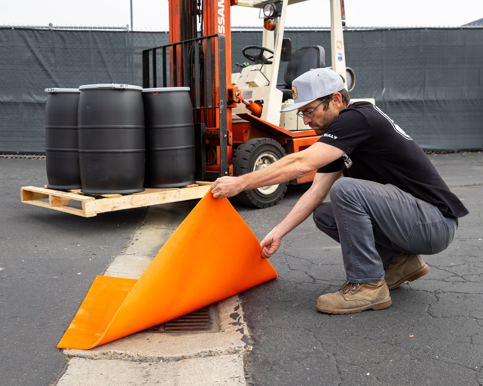Spill Bully Drain Cover